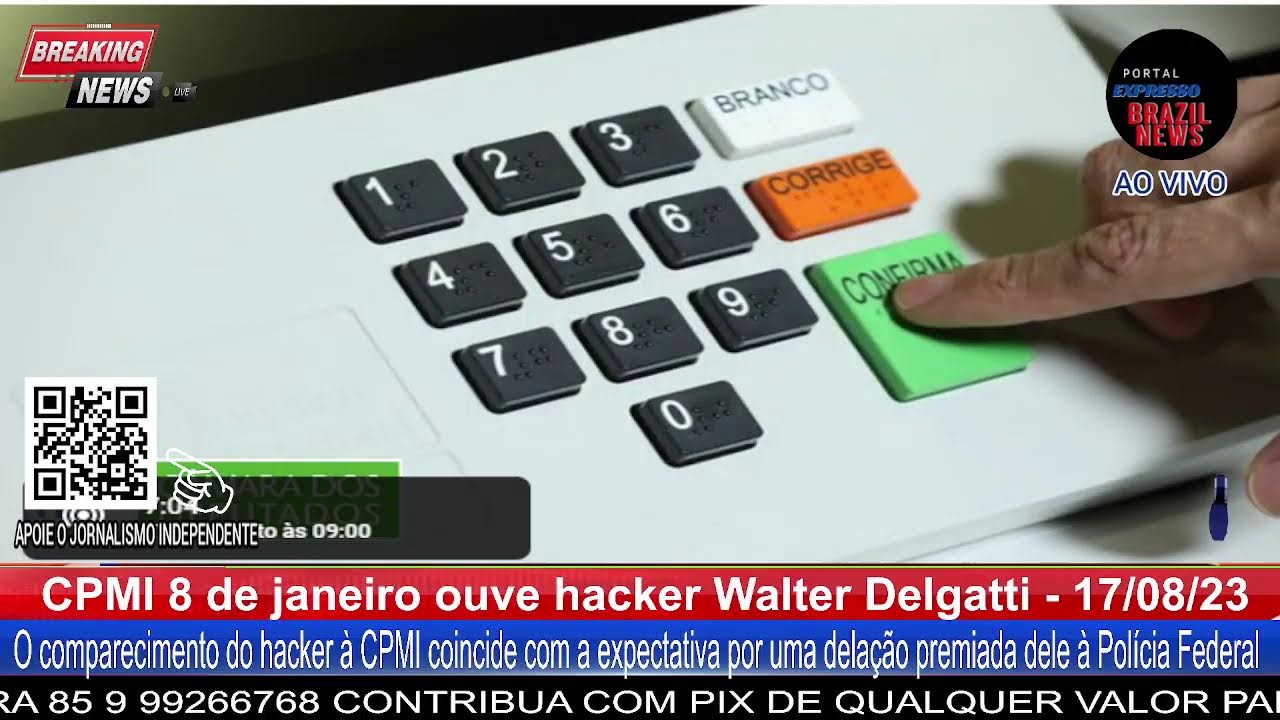 CPMI 8 de janeiro ouve hacker Walter Delgatti - 17/08/23 - YouTube