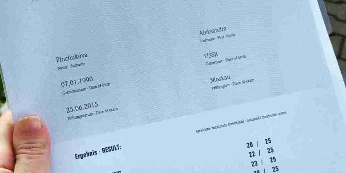 The 10 Most Scariest Things About Buy A1 Certificate Experiences