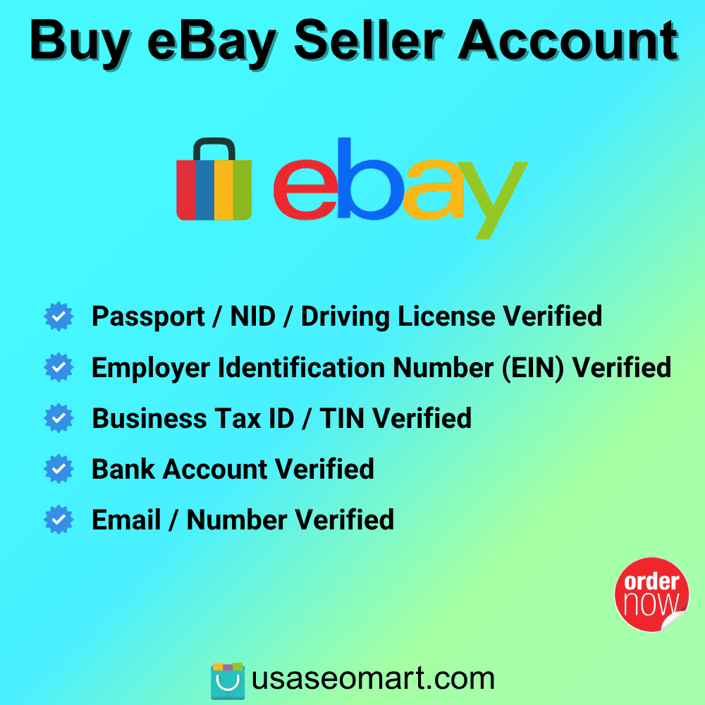 Buy eBay Seller Account – UsaSeoMart