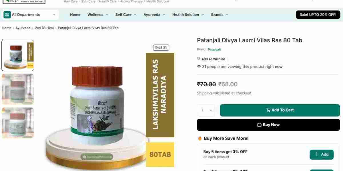 Patanjali Laxmi Vilas Ras: A Traditional Ayurvedic Remedy for Skin & Respiratory Health