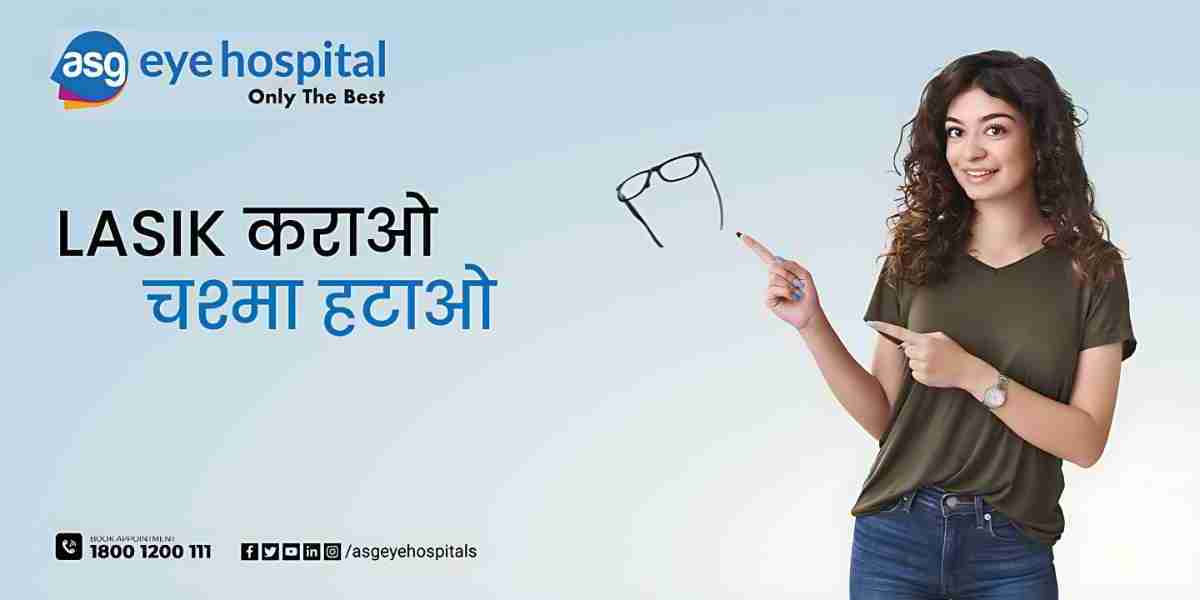 A person joyfully looking at the clear sky after successful LASIK surgery