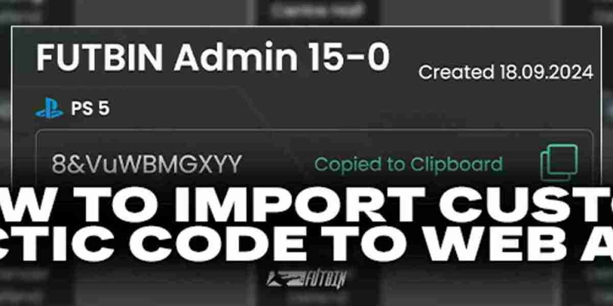 Custom Tactic Code in FC 25 – How to Import Easily