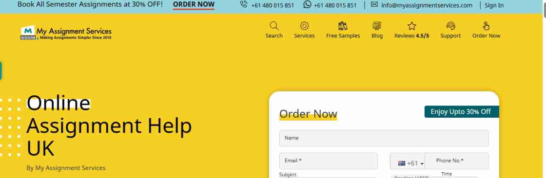 My Assignment Services Uk Cover Image